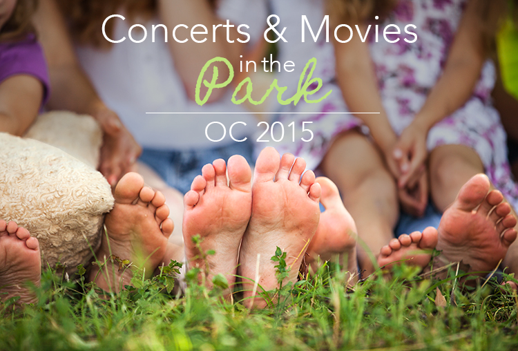 Free Orange County Concerts And Movies In The Park Summer 2015